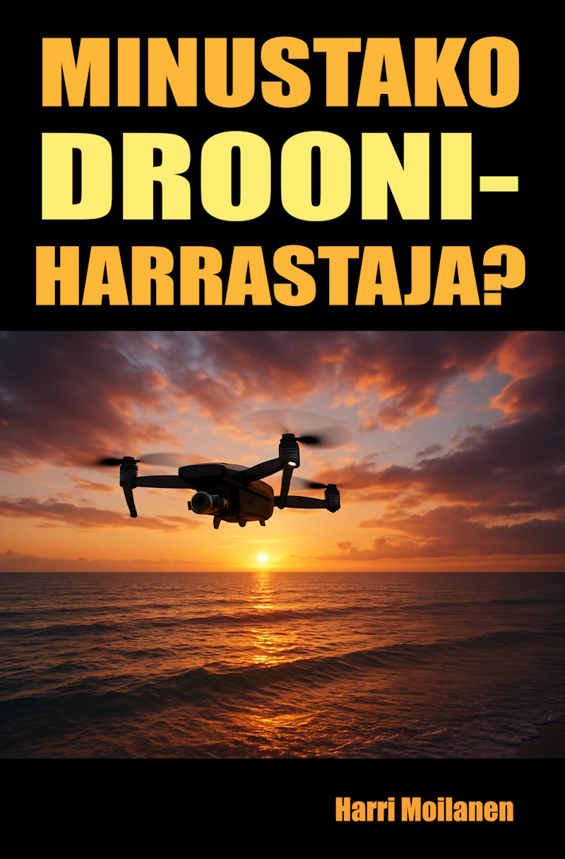 Minustako drooniharrastaja